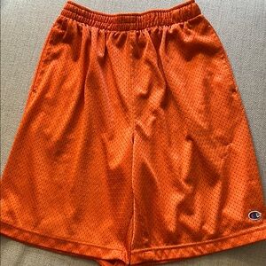 Champion Bright Orange Athletic Shorts